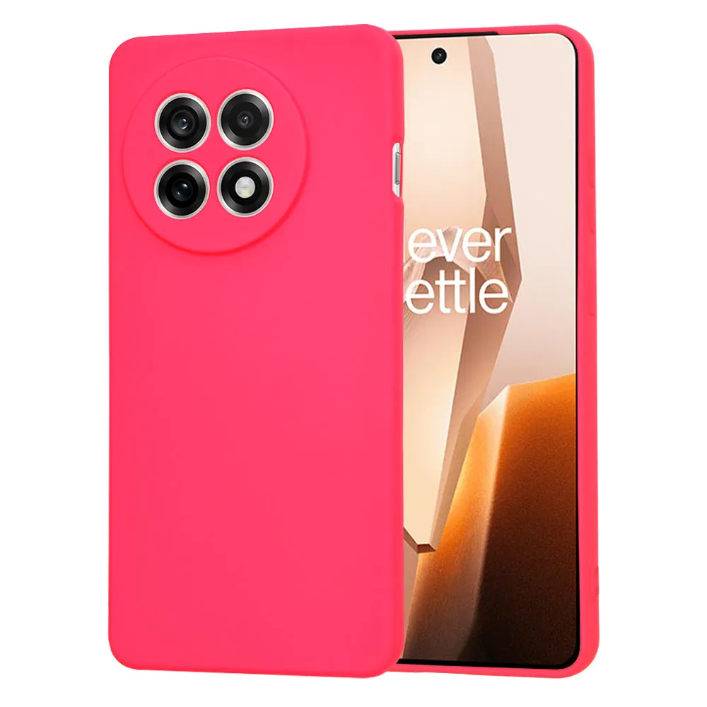 Custodia per OnePlus 13R, Techsuit, SoftFlex, Rosa Scuro - immagine 1