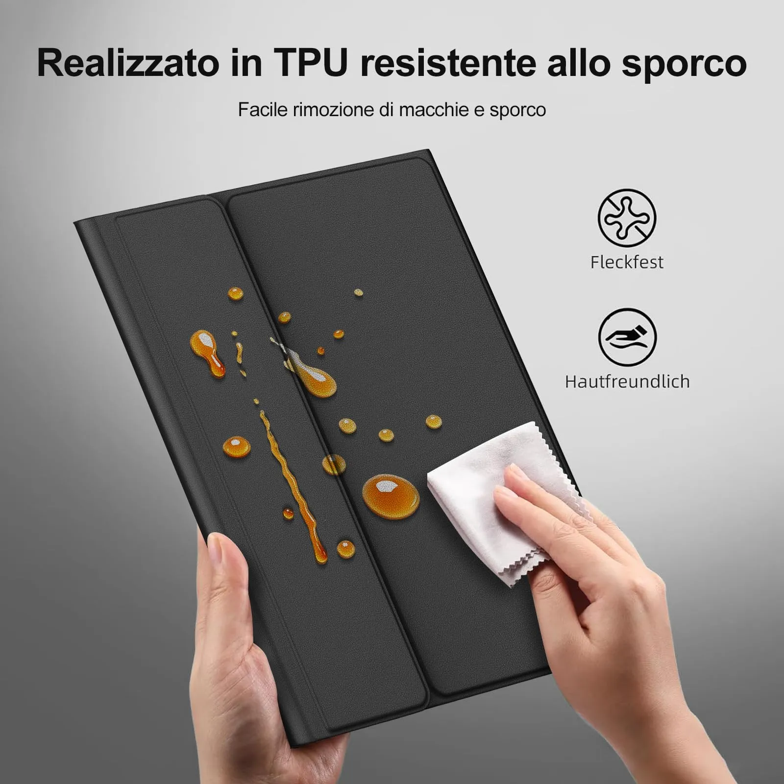 FOGARI Cover Tastiera per Lenovo Idea Tab Pro Gen 2 13 Pollici 2026 - immagine 6