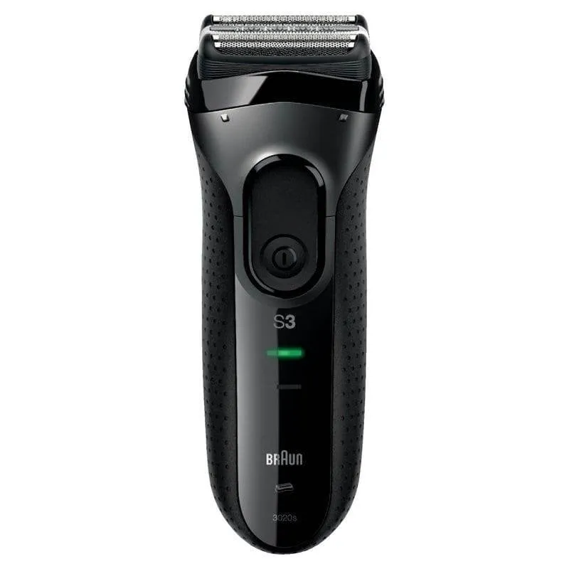 Rasoio Elettrico Viso Braun Series 3 3020s Senza Filo 45min Lavabile 3 Lame Ricarica Rapida - immagine 1