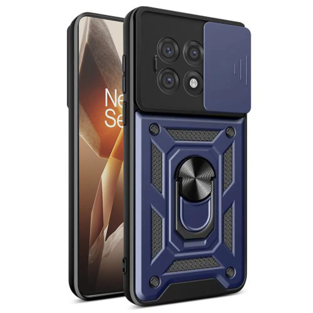 Custodia per OnePlus 13R, Techsuit, CamShield, Blu - immagine 1