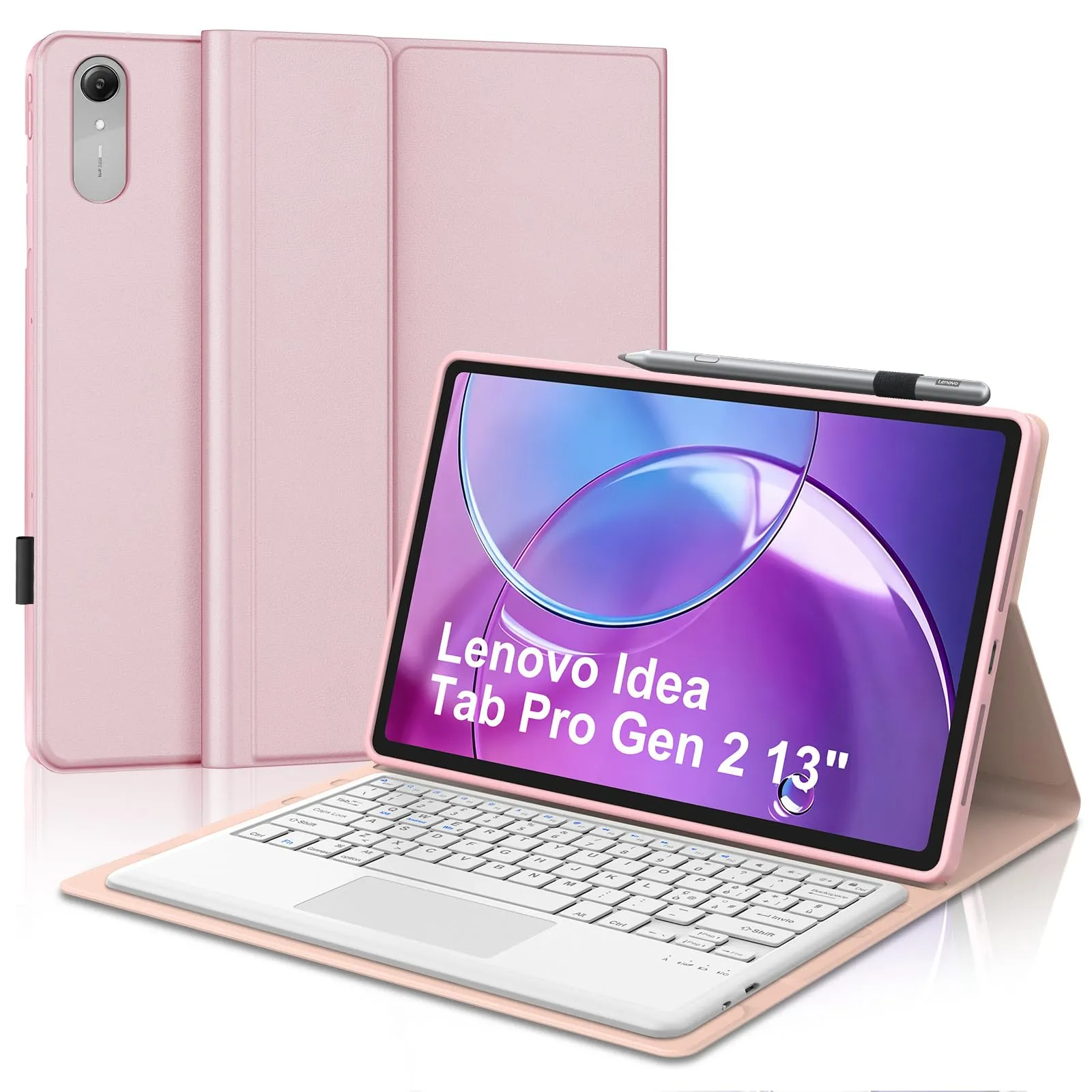 Cover Tastiera per Lenovo Idea Tab Pro Gen 2 13 Pollici 2026 con Touchpad - immagine 1