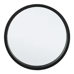 TIZIANO Specchio senza luce Nero (52cm) - immagine 1