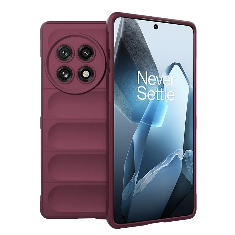 Custodia per OnePlus 13, Techsuit, Magic Shield, Vinaccia - immagine 1
