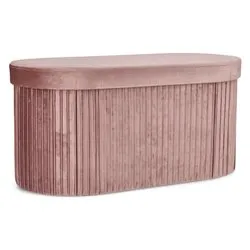 JOCELYN Pouf Rosa antico - immagine 1