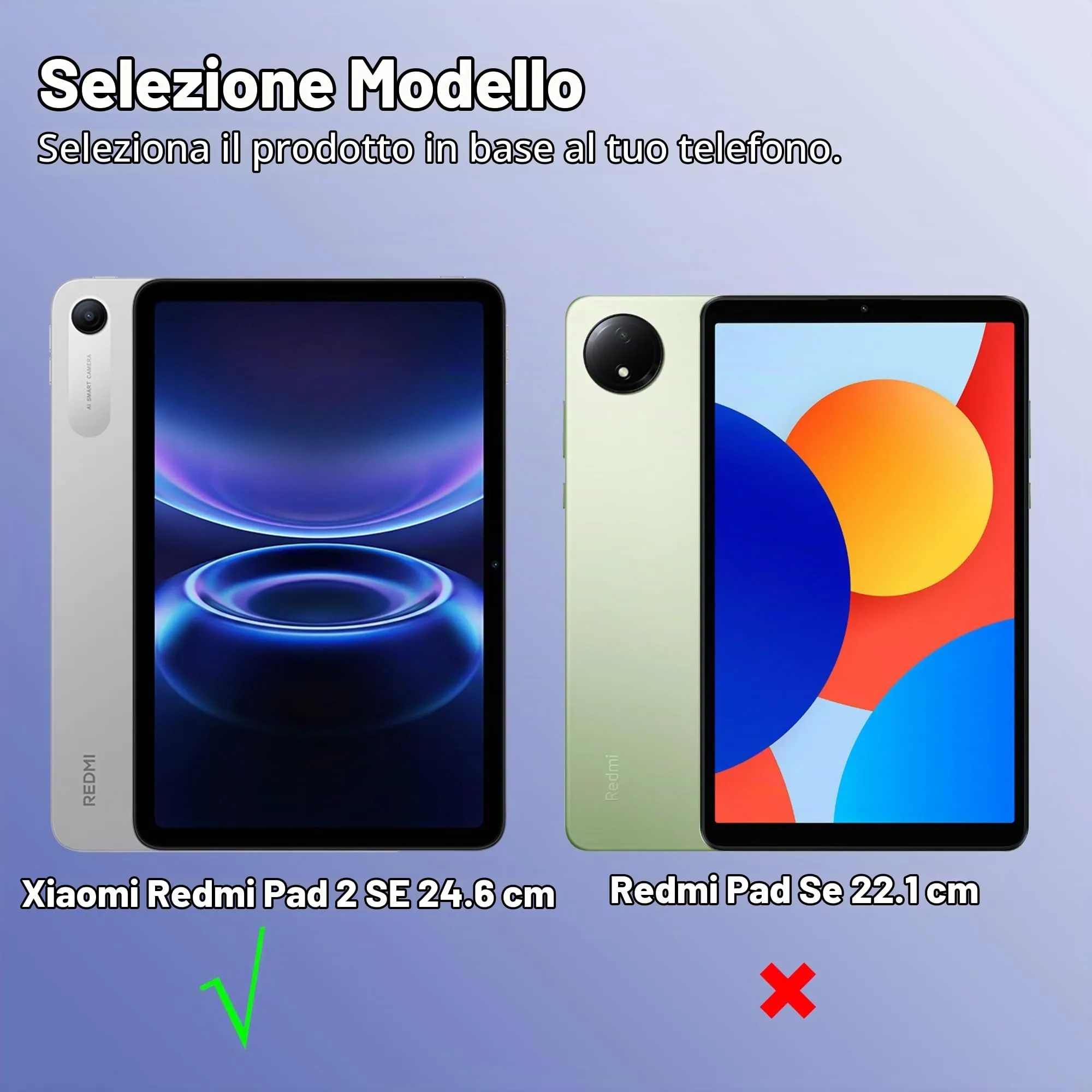 CAUHENYEE Pellicola Protettiva per Xiaomi Redmi Pad 2 9.7" Vetro Temperato, Confezione da 2 HD Trasparente Pellicola Protettiva in Vetro Protettiva per Xiaomi Redmi Pad 2 9.7", AntiGraffio - immagine 2