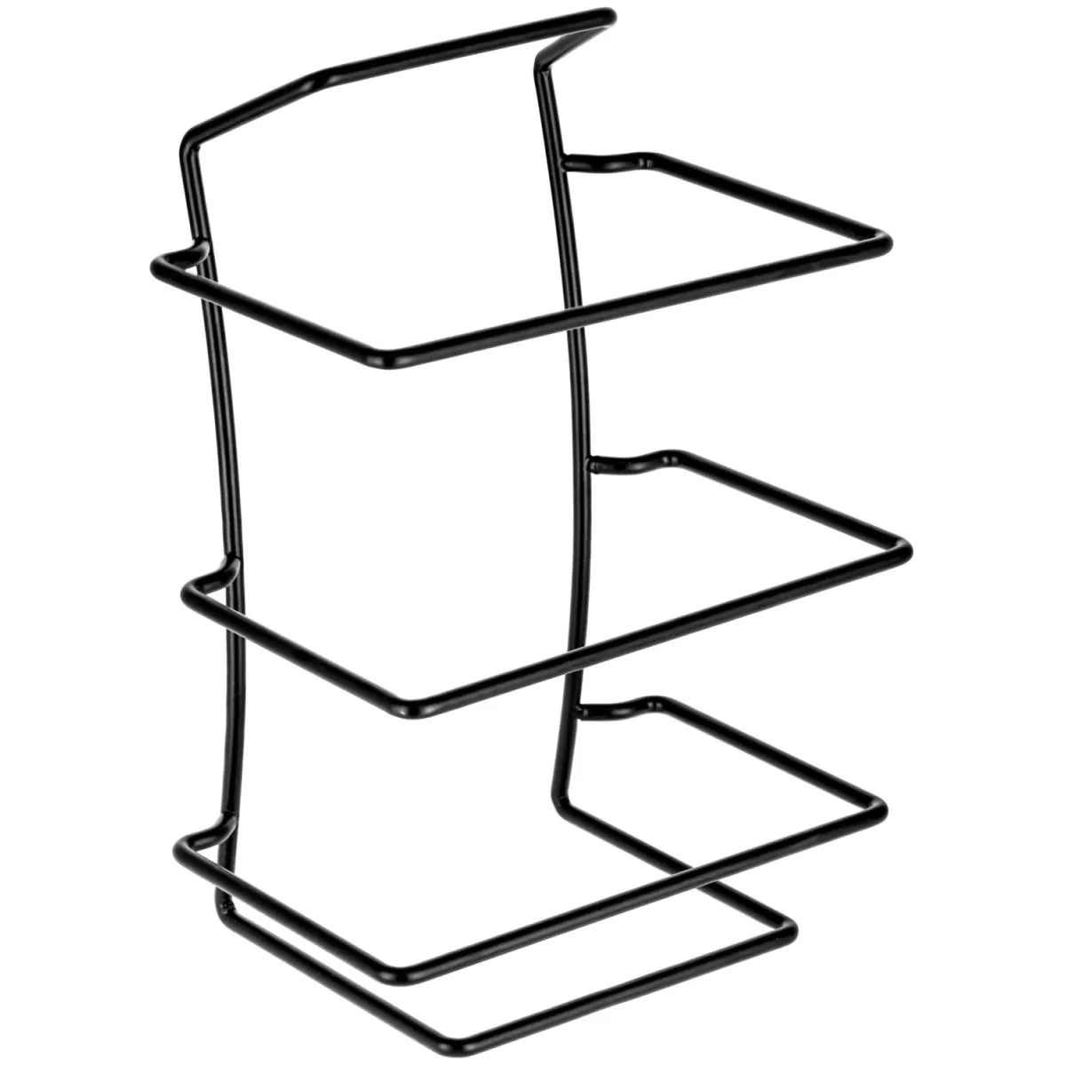 VEGA Etagere per piatti Ionia a tre ripiani; 26.1x38.9x20.3 cm (LxHxP); nero; rettangolare - immagine 1