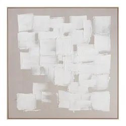TEXTURE Stampa con cornice (142,6x142,6cm) 0242979 - immagine 1