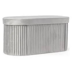 JOCELYN Pouf Grigio - immagine 1