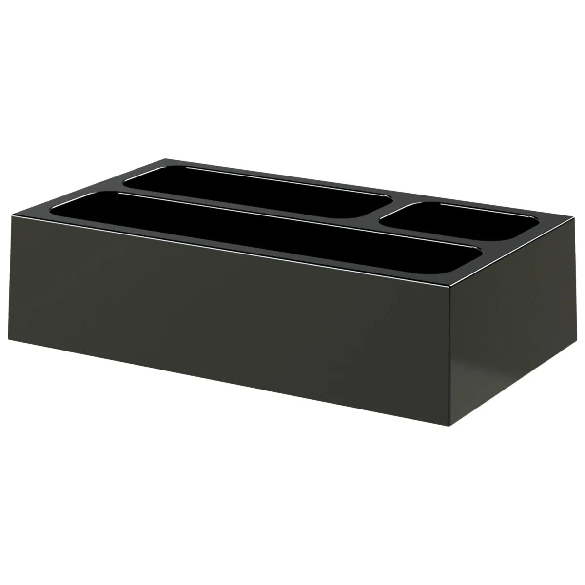 JVD Vassoio di ricambio Orchestro con scomparti; 12x7x3 cm (LxLxH); nero; rettangolare - immagine 1