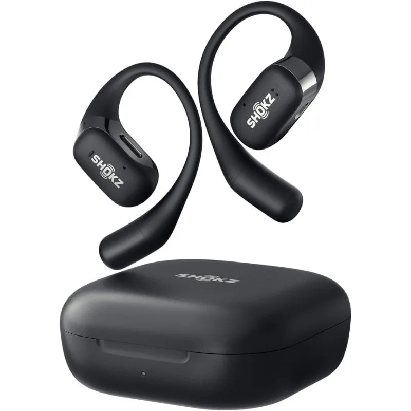 Shokz Openfit Cuffie auricolari aperte wireless IP54 con microfono Nero - immagine 1