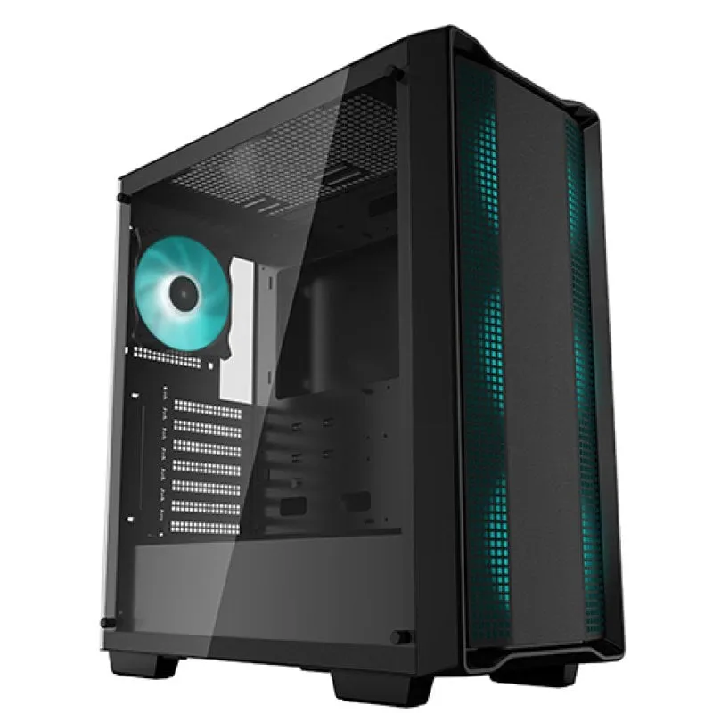 DeepCool CC560 RGB Mid-tower ATX Vetro temperato USB 3.0 Nero - immagine 1