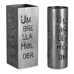 EYMAR Set porta ombrelli Argento - immagine 1