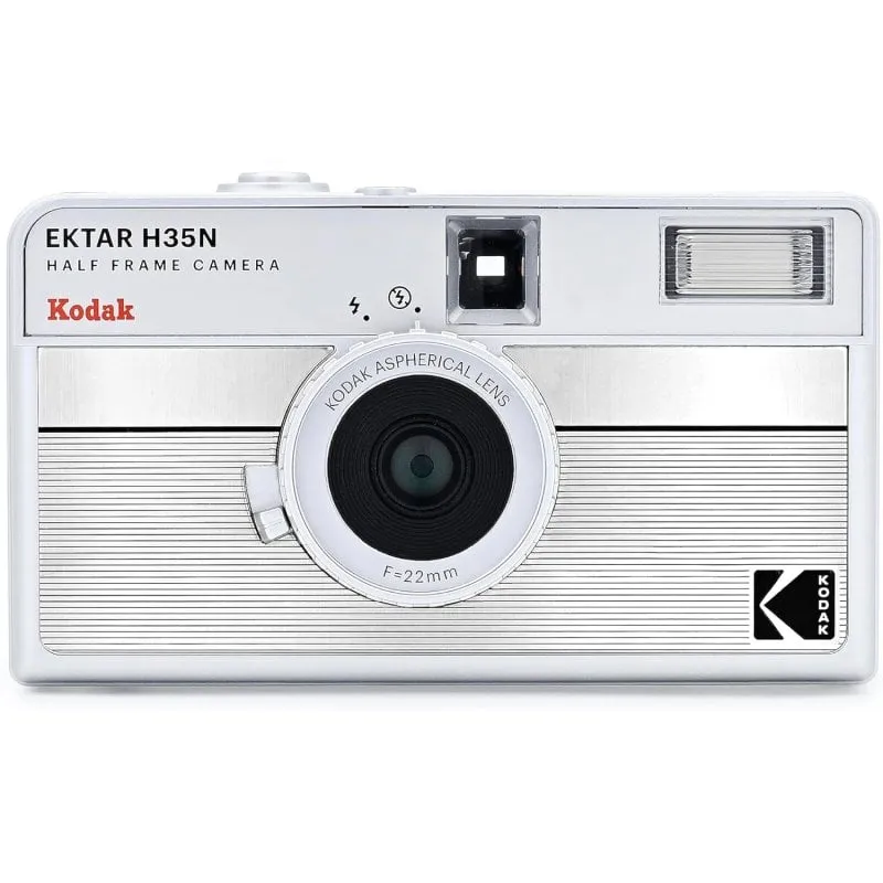 Fotocamera analogica Kodak Ektar H35n 35 mm argento - immagine 1