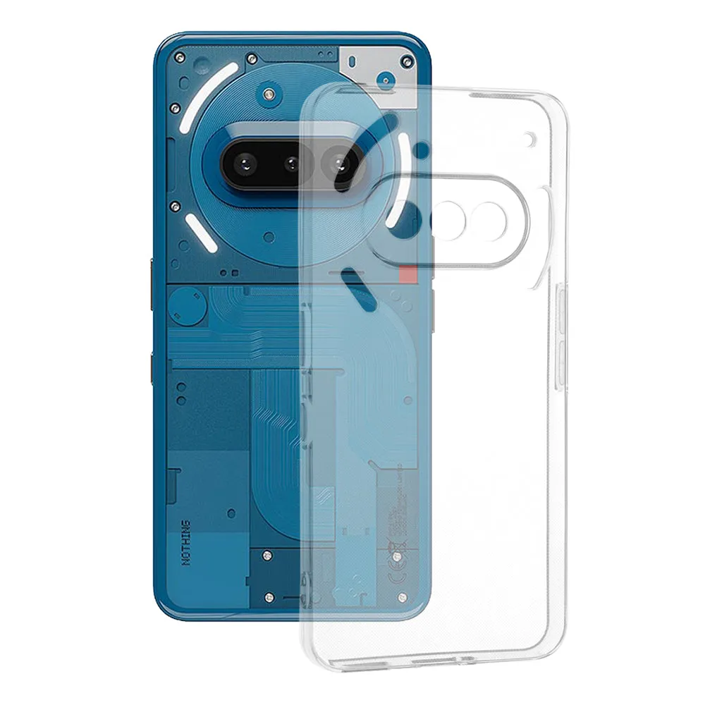 Custodia per Nothing Phone (3a), Techsuit, Chiara, Trasparente - immagine 1