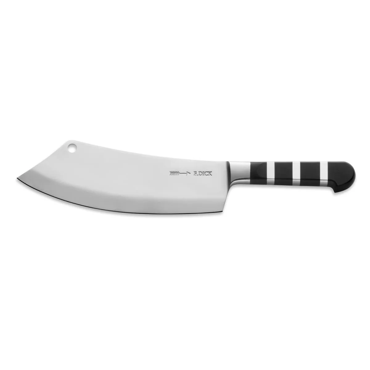 F. Dick Coltello da cuoco AJAX 1905; lunghezza lama 22 cm, 36 cm (L); argento/nero - immagine 1