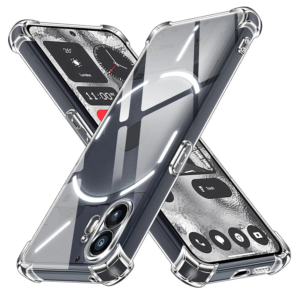 Custodia per Nothing Phone (2), Techsuit, Shockproof Clear, Trasparente - immagine 1