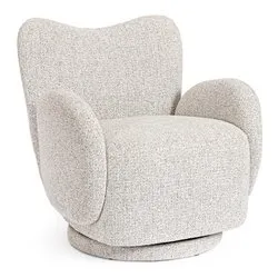 HARPER Girevole Poltrona Grigio - immagine 1
