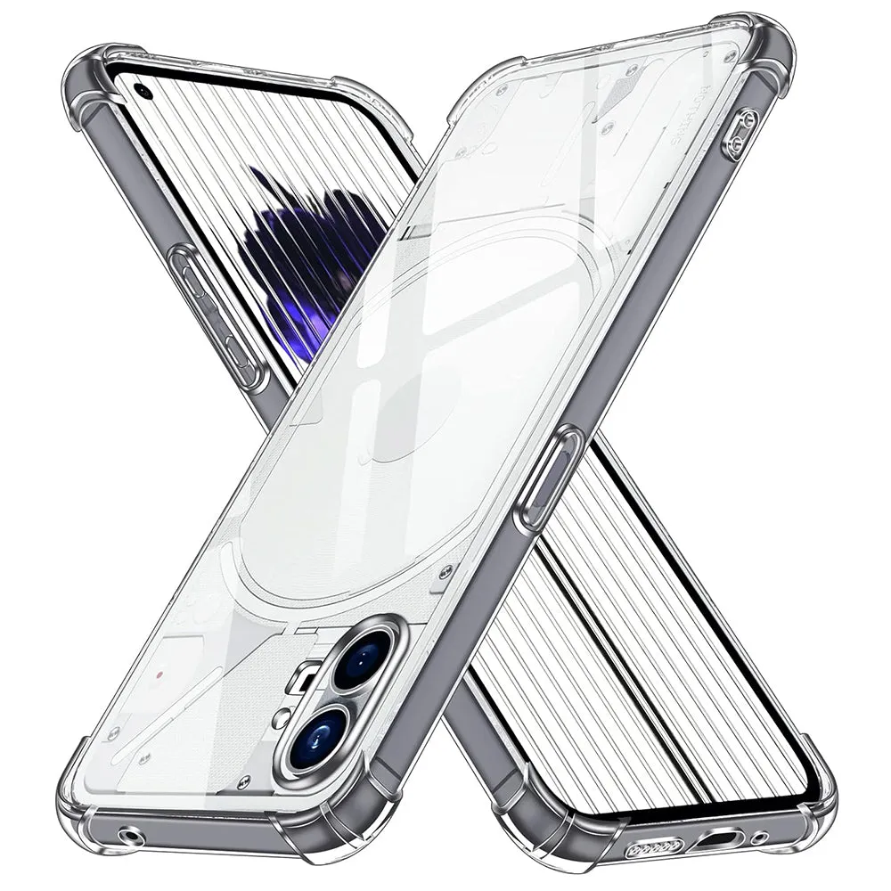 Custodia per Nothing Phone (1), Techsuit, Shockproof Clear, Trasparente - immagine 1