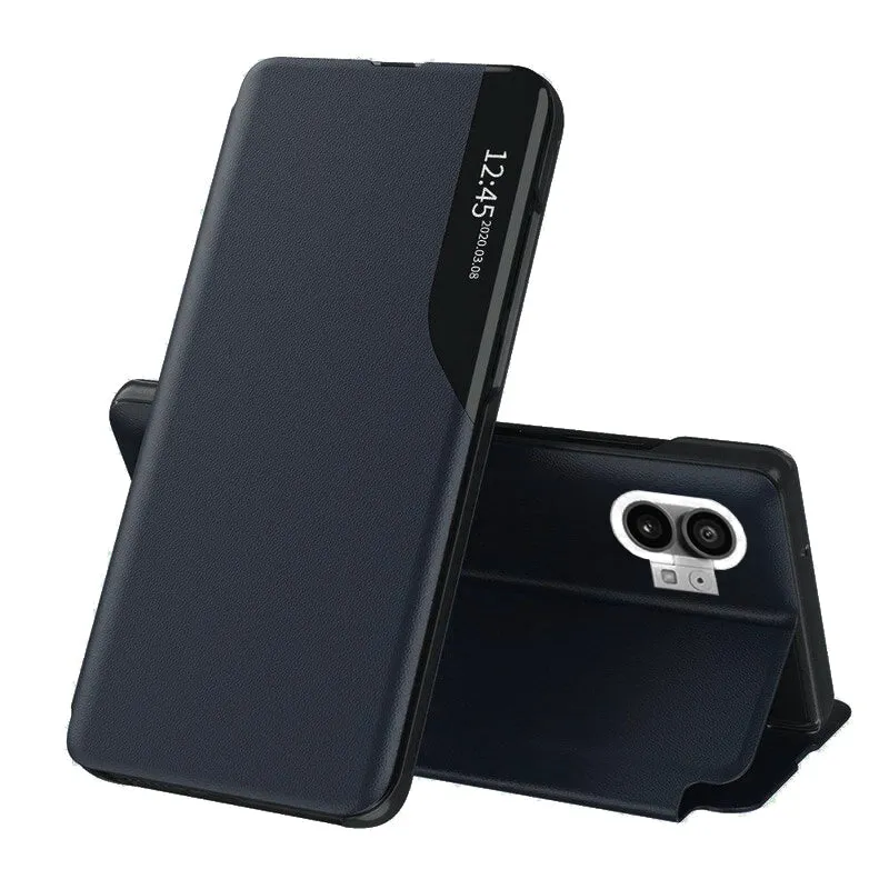 Custodia per Nothing Phone (1), Techsuit, eFold, Blu scuro - immagine 1