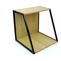 Vinyl LP Case Pensile Bambou e Black (35cm) - immagine 1