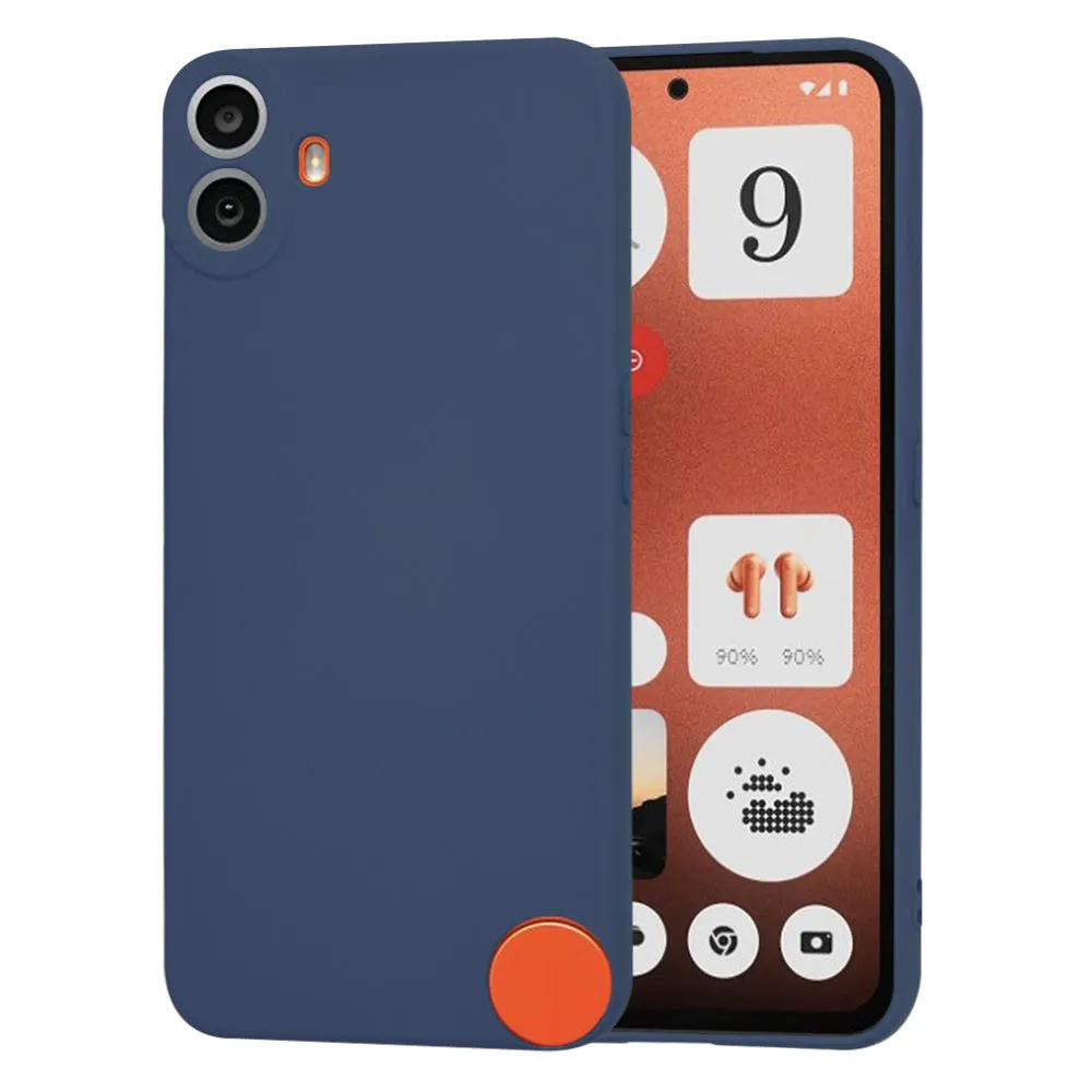 Custodia per Nothing CMF Phone 1, Techsuit, SoftFlex, Blu Navy - immagine 1