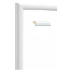 Cornice legno (50x70cm) DESIGN FRANK Bianco lucido 12 BI 21 - immagine 1