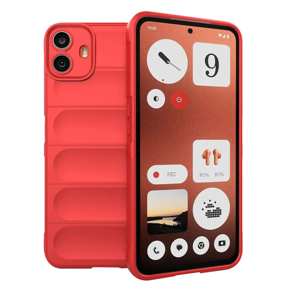 Custodia per Nothing CMF Phone 1, Techsuit, Magic Shield, Rossa - immagine 1