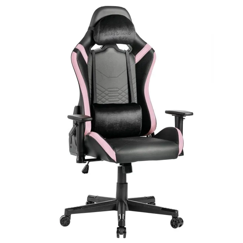 Sedia da gaming Mars Gaming MGC-Pro in pelle PU Rosa - immagine 1