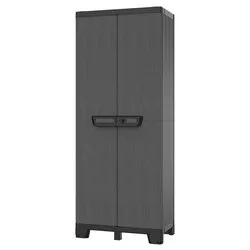ARDESIA CAB 2680 Armadio plastica 2 Ante battenti (70cm) Mobile KIT - immagine 1