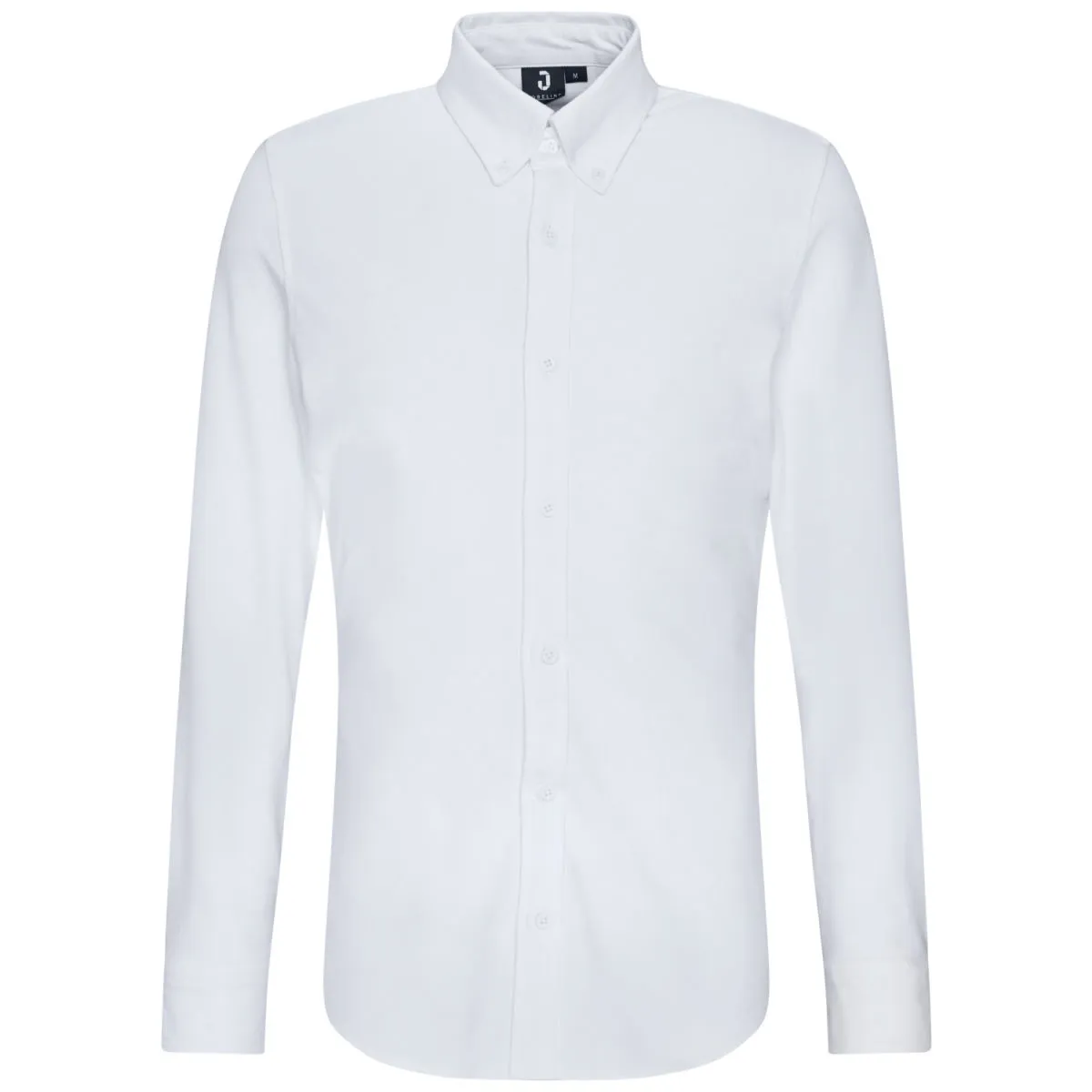 JOBELINE Camicia da uomo Piqué Maniche lunghe; Taglia 3XL; bianco - immagine 1