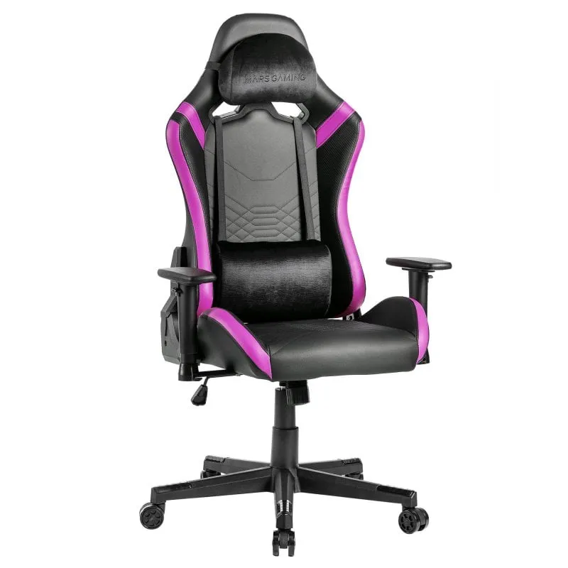 Sedia da gaming Mars Gaming MGC-Pro in pelle PU Viola - immagine 1