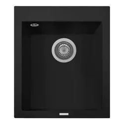 Lavello 1 vasca (41x50,5cm) CUBE Deep Black Opaco ON4110N6 - immagine 1