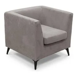 BRIGITTE Poltrona Grigio Luna 20 - immagine 1