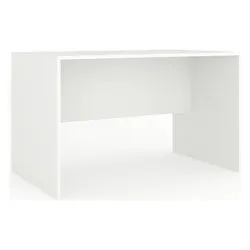 QUADRANTE 728k Scrivania Bianco neve (120cm) Mobile KIT - immagine 1