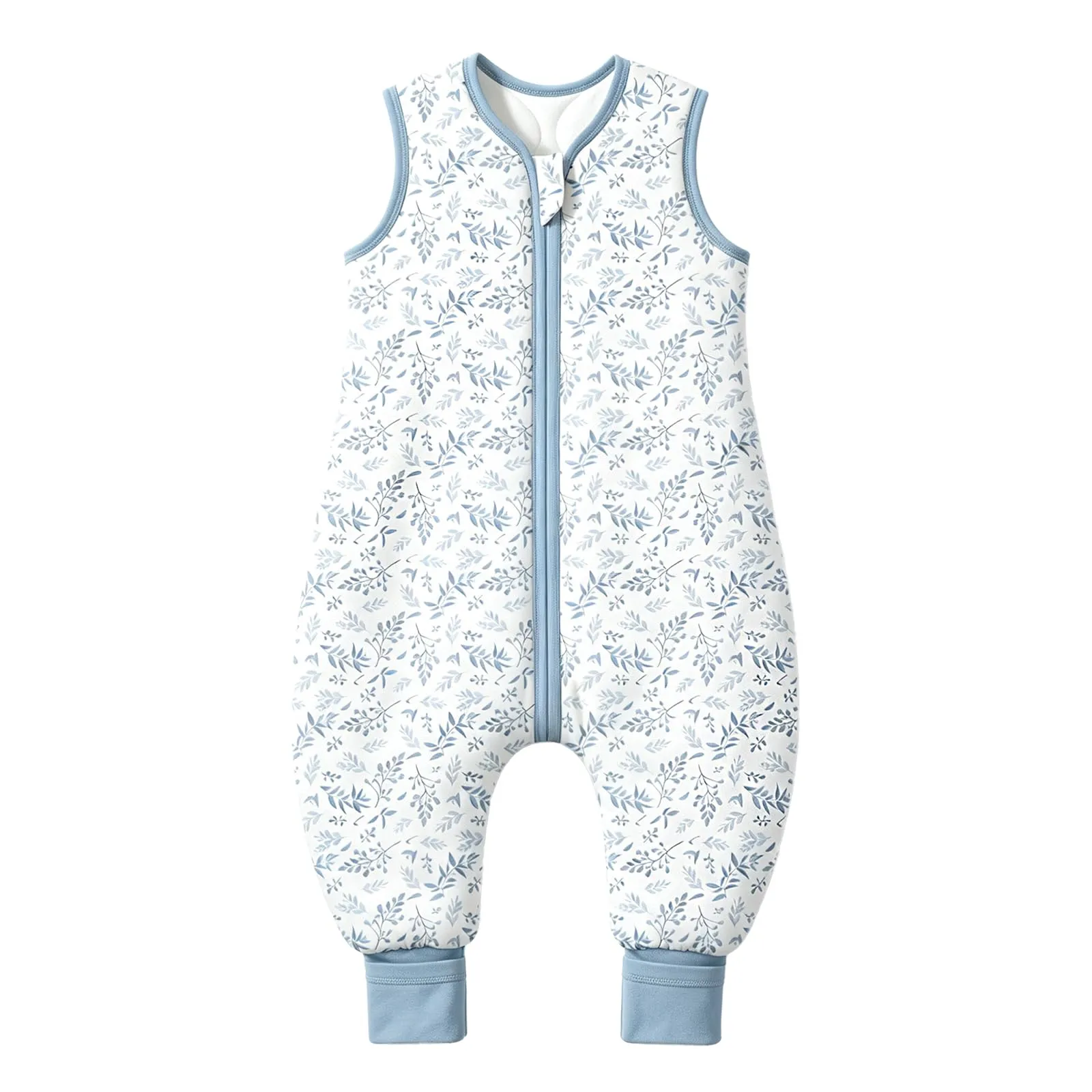 Mosebears Sacco Nanna con Piedini Invernale 2,5 Tog 6-18 Mesi Tutto l'anno Sacco Nanna in Cotone Traspirante per Neonati e Bambini - immagine 1