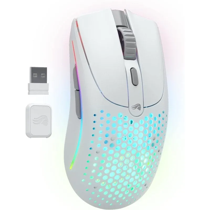 Mouse da gioco Glorious Model O 2 RGB 26000 DPI bianco - immagine 1