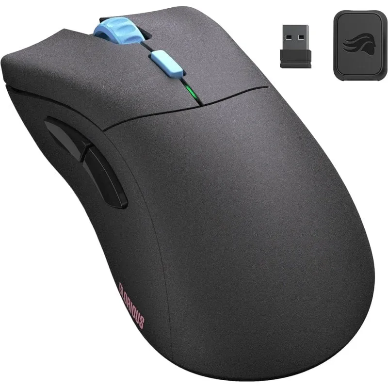 Mouse da gioco Glorious Model D Pro 19000 DPI nero - immagine 1