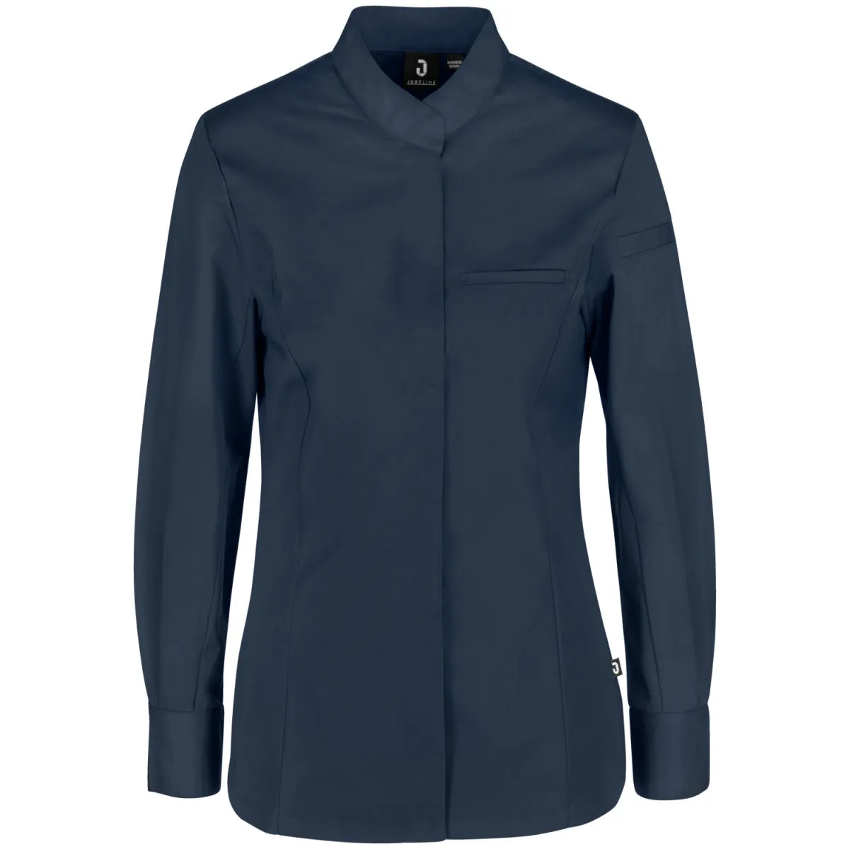 JOBELINE Giacca da cuoca Marco maniche lunghe; Taglia 48; blu navy - immagine 1