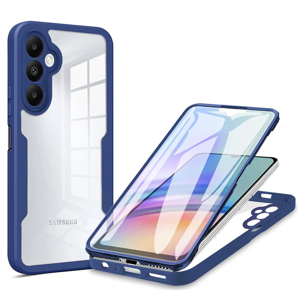 Custodia per Samsung Galaxy A15 5G A156 / A15 A155, Techsuit, ColorVerse 360, Blu - immagine 1