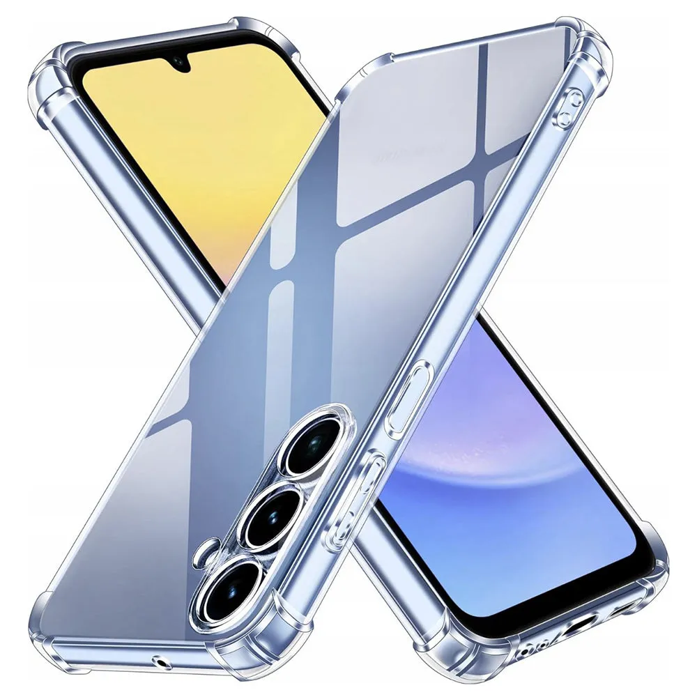 Custodia per Samsung Galaxy A15 5G A156 / A15 A155, Techsuit, Shockproof Clear, Trasparente - immagine 1