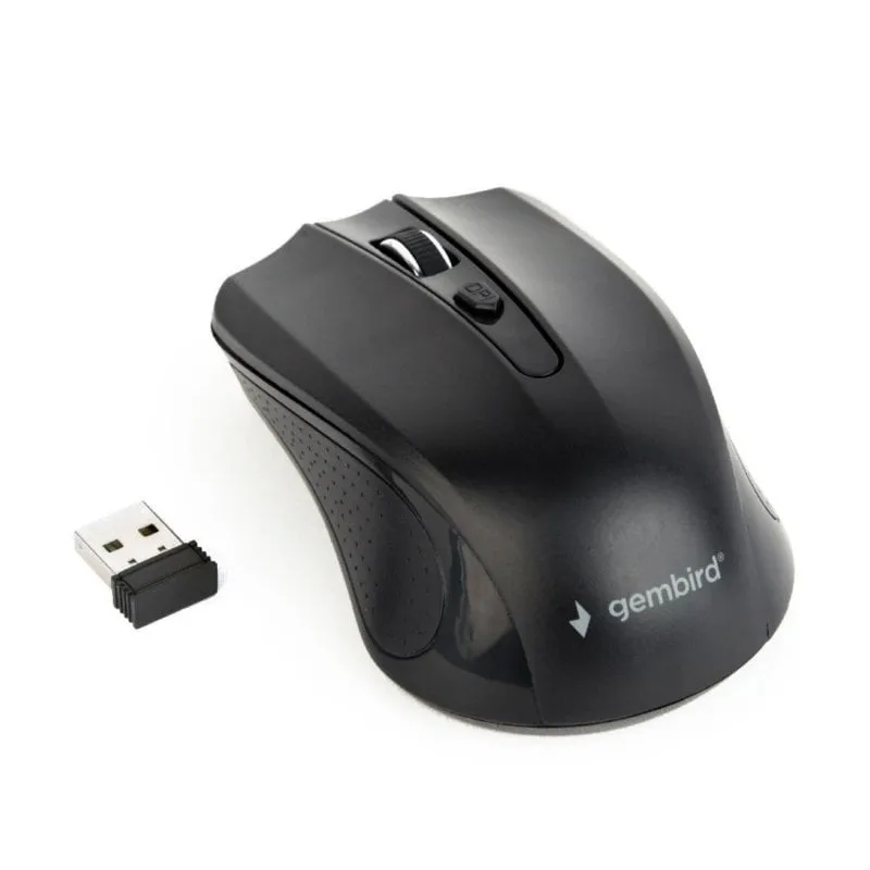 Gembird MUSW-4B-04 mouse Ambidestro RF Wireless Ottico 1600 DPI - immagine 1
