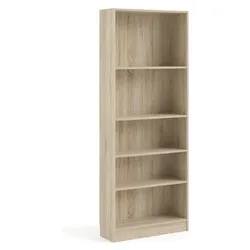 BASIC Libreria Oak (80 x 205 h cm) Mobile KIT - immagine 1