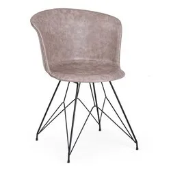 LOFT Sedia Nero e Beige vintage - immagine 1