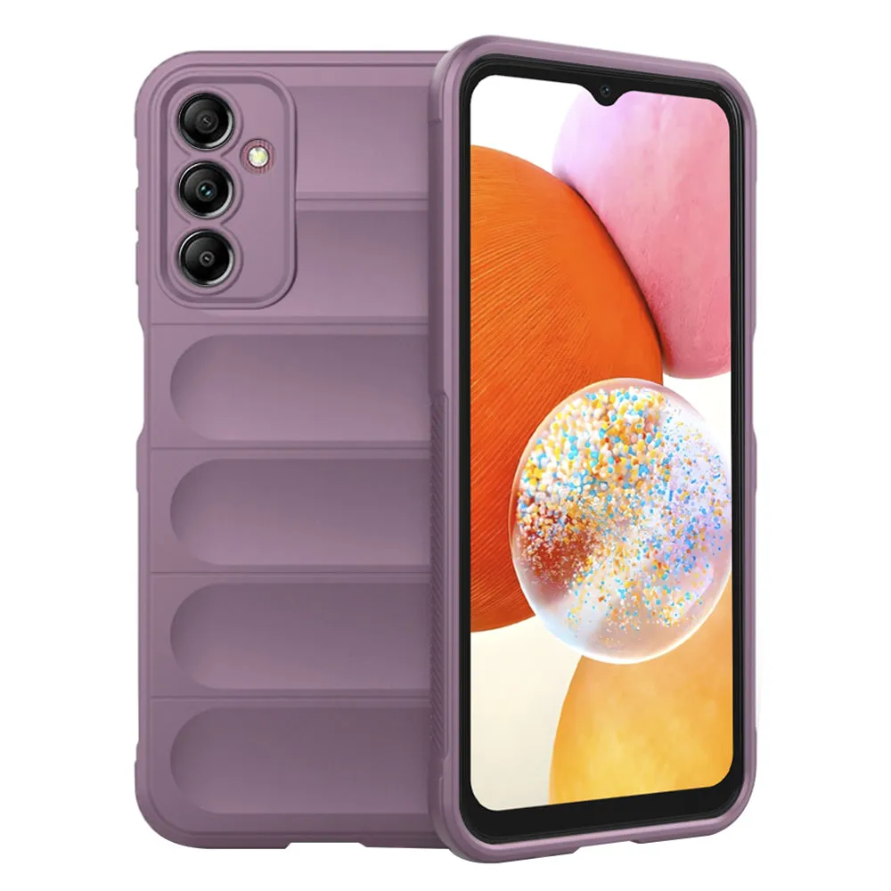 Custodia per Samsung Galaxy A14 A145 / A14 5G A146, Techsuit, Magic Shield, Viola - immagine 1
