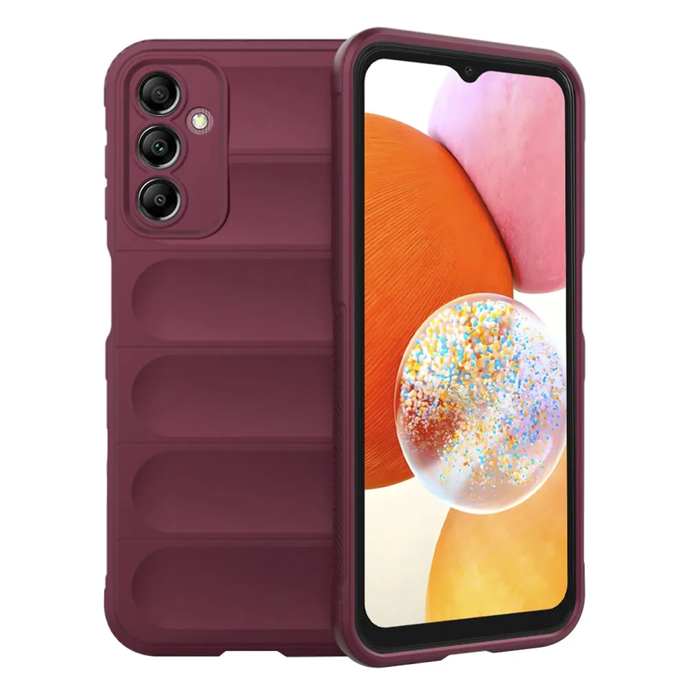 Custodia per Samsung Galaxy A14 A145 / A14 5G A146, Techsuit, Magic Shield, Vinaccia - immagine 1