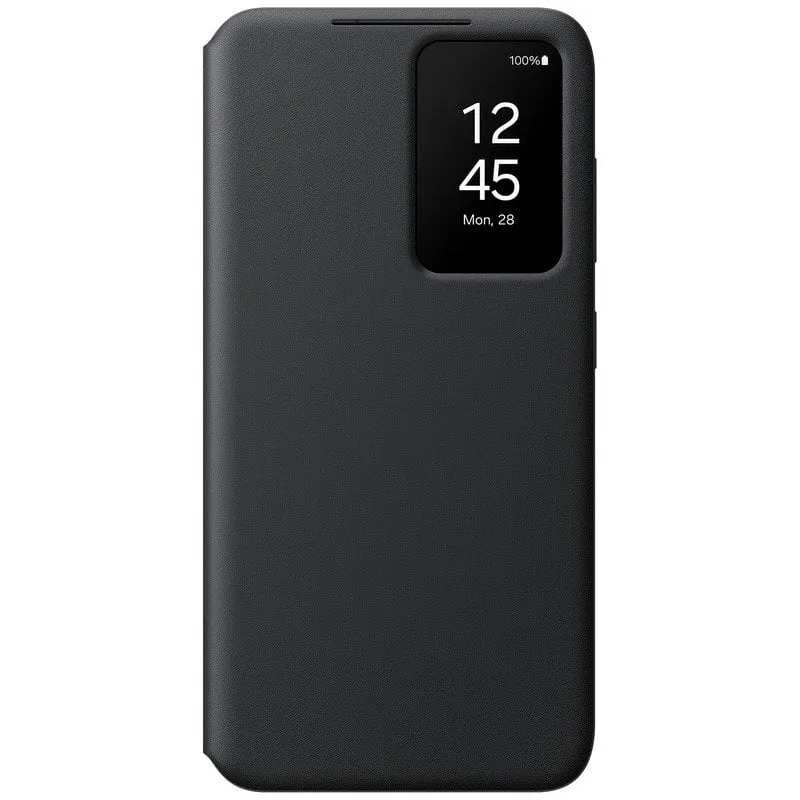 Custodia Samsung Smart Flip nera per Galaxy S24 - immagine 1