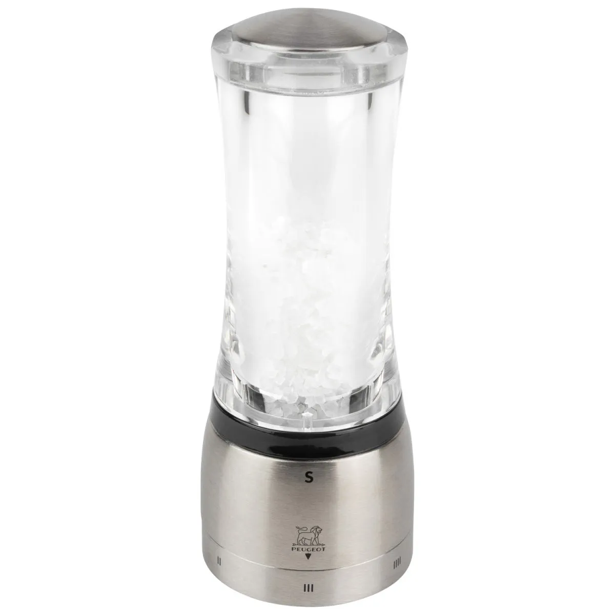 Peugeot Macinasale Daman; 16 cm (H); argento/trasparente - immagine 1