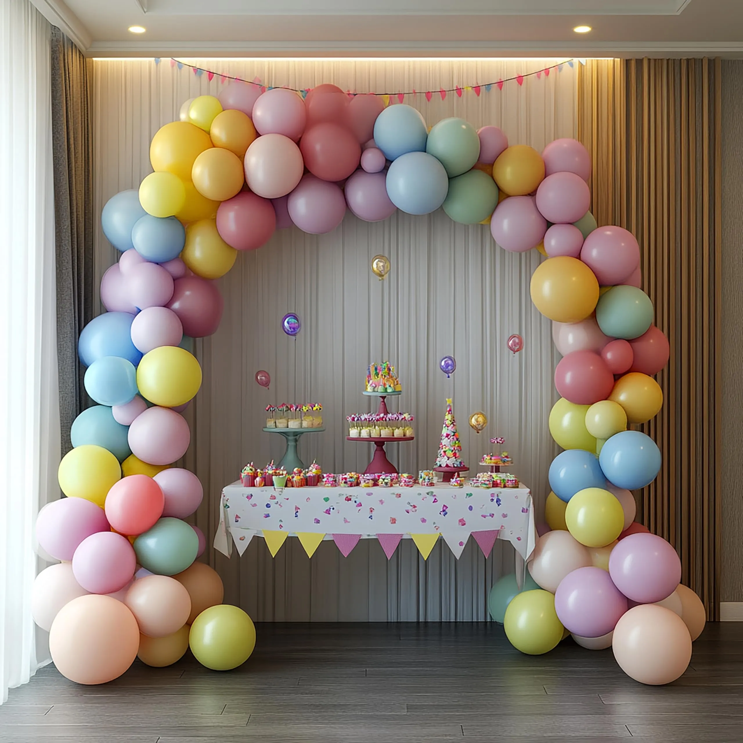 50 Palloncini Multicolore Pastello • 30 Cm • Colori Opachi • Qualità Premium • Lattice Naturale Biodegradabili Ecologici • Gonfiabili Aria Elio Acqua • Baby Shower Feste Compleanno Laurea Arco Macaron - immagine 6