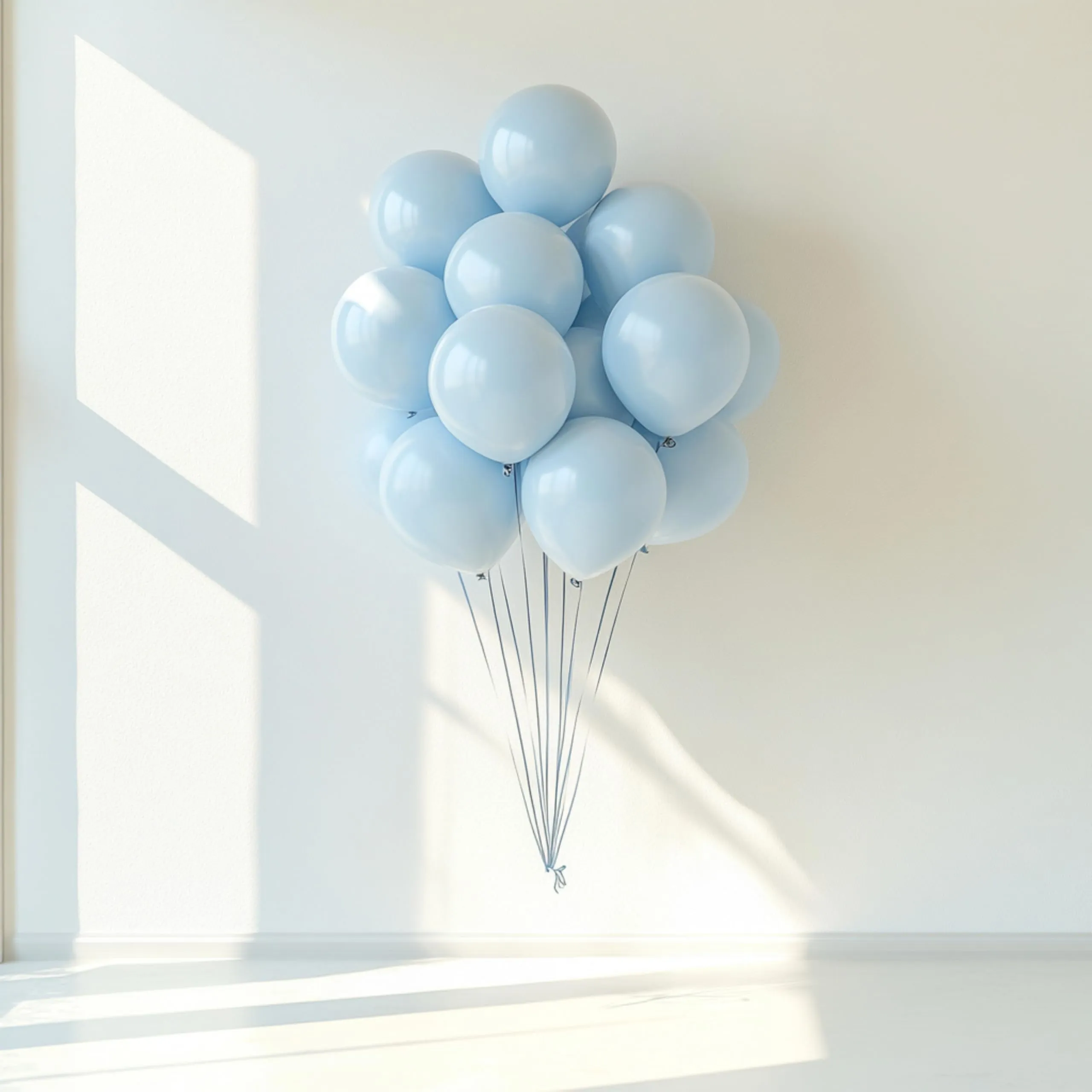 50 Palloncini Blu Pastello Azzurri • 30 Cm • Colori Opachi • Qualità Premium • Lattice Naturale Biodegradabili Ecologici • Gonfiabili Aria Elio Acqua • Baby Shower Battesimo Compleanno Feste Arco - immagine 7