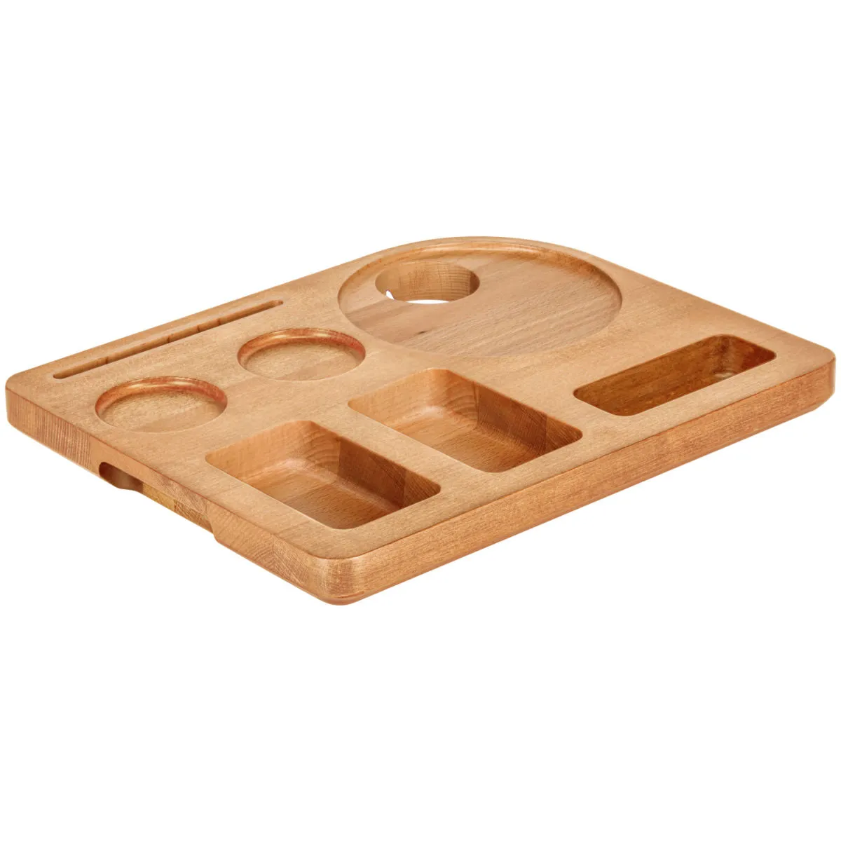 PULSIVA Vassoio bollitore hotel Savo I; 36x29x3.3 cm (LxLxH); faggio naturale; rettangolare - immagine 1